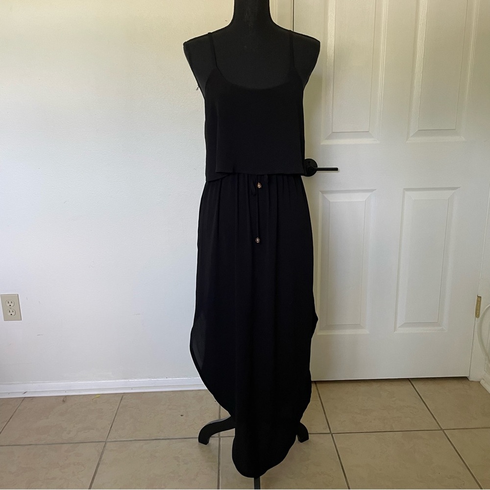 NERLEROLIAN Women's Adjustable Strappy Split Summer Beach Casual Midi Dress…